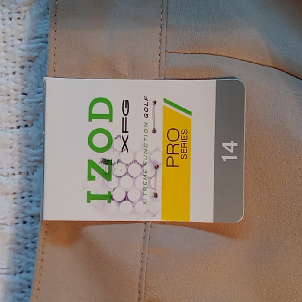 IZOD XFG Pro Series Women's Golf Skort Beige Size 14 - Picture 10 of 13